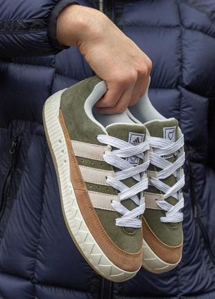 Мужские кроссовки adidas adimatic haki 40-41-42-43-44-45