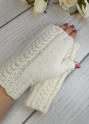 Митенки (перчатки без пальцев)