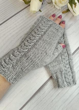 Митенки (перчатки без пальцев)