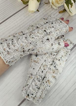 Митенки (перчатки без пальцев)