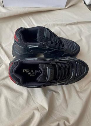 Кроссовки prada cloudbust ‘black’6 фото