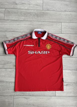 Футбольная футболка винтаж манчестер юнайтид manchester united umbro vintage jersey