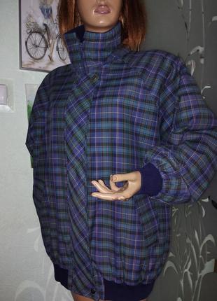 Винтажная женская куртка бомбер2 фото