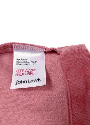 Вельветовая юбка john lewis для девочки 8 лет, 128 см9 фото