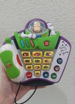 Інтерактивний навчальний телефон buzz lightyear talk and teach phone "історія іграшок" disney