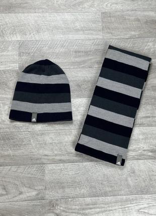 Шапка adidas шарф оригинал