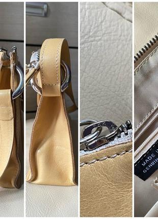 Жіноча сумка anna minnozzi genuine leather made in italy7 фото