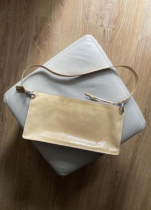 Жіноча сумка anna minnozzi genuine leather made in italy1 фото