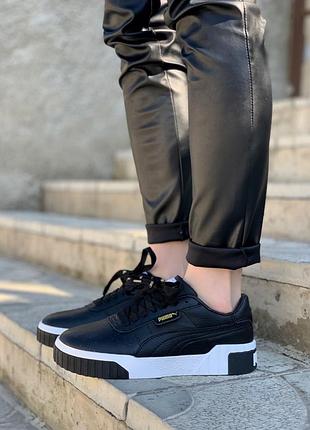 Кросівки кеди puma black/white кроссовки