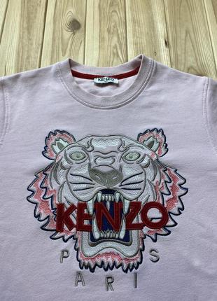 Світшот kenzo paris tiger з великим логотипом2 фото