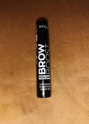 Гель для бровей avon тёмно-коричневый эйвон brunette