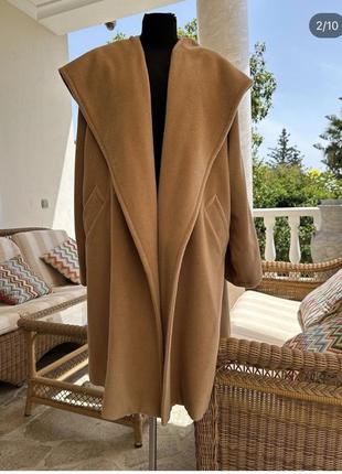 Пальто из шерсти и кашемира marina rinaldi, размер l, 6000 грн.2 фото