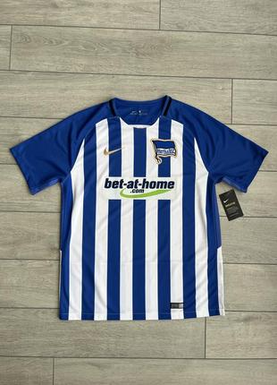 Футбольная футболка найк герта hertha berlin nike jersey1 фото