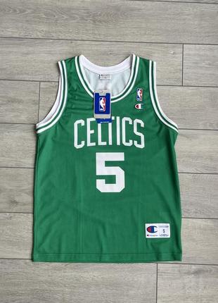 Баскетбольна майка boston celtics garnett champion jersey