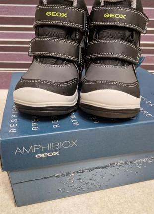 Зимові термо чоботи черевики geox р.25,26 оригінал!3 фото