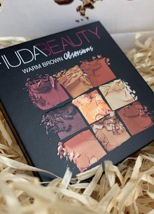 Huda beauty warm brown obsessions9 фото