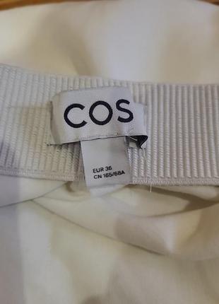 Стильная юбка из защипами cos