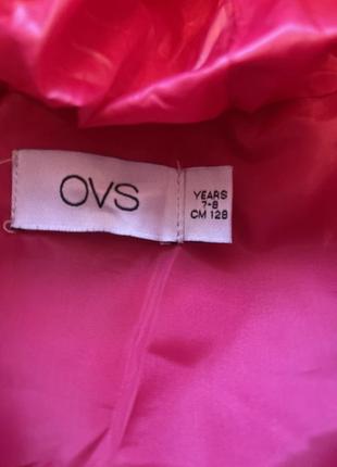 Розовая куртка для девочки ovs4 фото