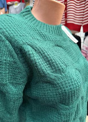 Жіноча в’язана кофта￼ 3