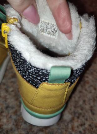 Зимние ботинки reserved 26 на меху 6