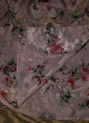 Атласная, красивая ночная рубашка-халатик, на пуговицах 44/52
❌распродаж❌7 фото