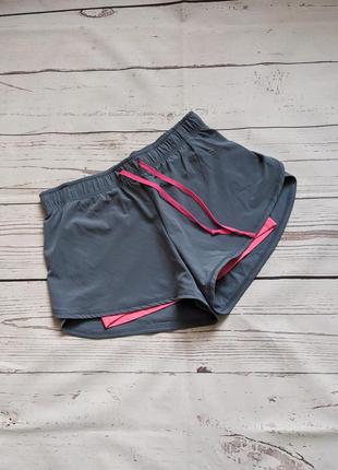 Спортивні подвійні шорти від evr h&m