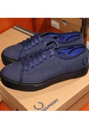 Fred perry phoenix platform canvas marl b8258w - uk 3.5 кросівки кеди взуття оригінал - 36