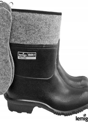 Резиновые сапоги из пены утепленные эва -30 lemigo filcak 804 р. 46
