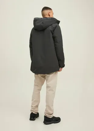 Куртка jack &amp;jones kaiser parka black3 фото