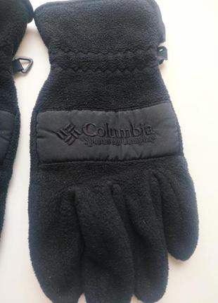 Флисовые перчатки columbia3 фото
