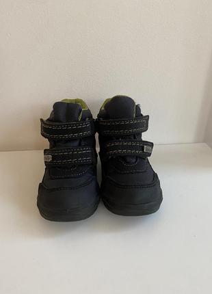 Кожаные термоботинки для мальчика 3