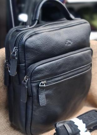 Кожаная мужская сумка katana1 фото