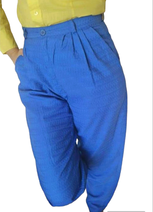 Классные стильные красивые винтажные брюки-бананы штаны ретро винтаж3 фото