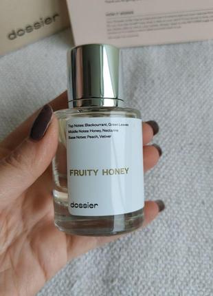 Парфумована вода жіноча dossier fruty honey натхненна jo malone's nectarine blossom & honey