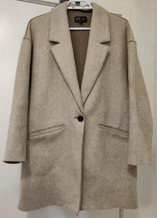 Soft touch пальто zara