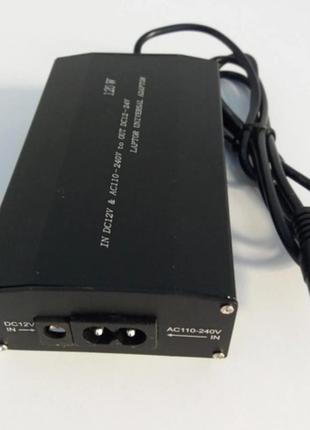 Блок питания-инвертор ukc 901 для ноутбука от прикуривателя 12 вольт и сети 220 в.4 фото