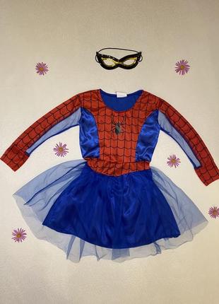 Супергероинчя , платье супергероини спайдергёрл спайдергёл
