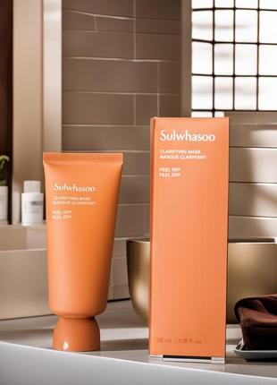 Sulwhasoo clarifying mask 35ml new version очисна маска-плівка на рослинних екстрактах (краще6 фото