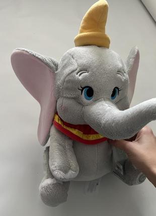 Мягкая игрушка десней (walt disney) слонщино dumbo plush - medium - 14" 35 см2 фото