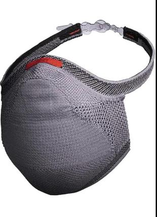 Захисна маска fiber knit grey 3d technology можна митися з фільтром2 фото