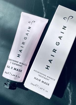 Hair gain nourishing miracle treatment mask живильна маска для волосся