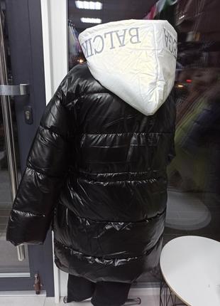 Зимова куртка для дівчаток4 фото