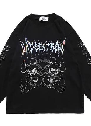 Лонгслів y2k світшот dollskill гранж панк унісекс demonia