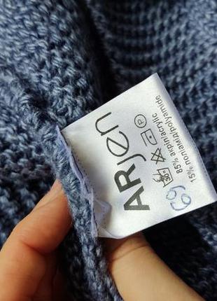 Шапка + хомут ( комплект) цвет джинс❄️