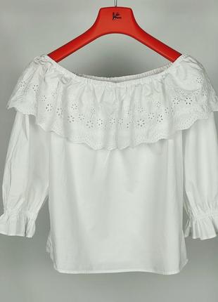 New look женская белая блуза1 фото