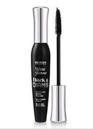 Bourjois volume glamour black & diams туш для вій