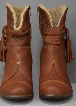 El naturalista n861 ботинки ботильоны женские зимние кожаные. испания. оригинал. 39-40 р./25.5 см.5 фото