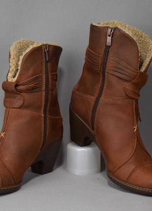 El naturalista n861 ботинки ботильоны женские зимние кожаные. испания. оригинал. 39-40 р./25.5 см.3 фото