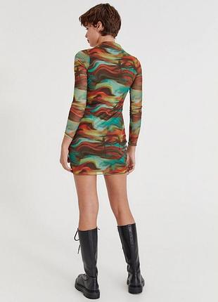 Платье сетка s pull &amp; bear 5