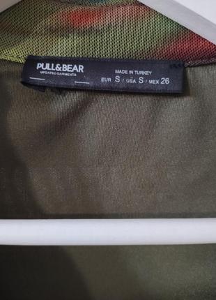 Платье сетка s pull &amp; bear2 фото